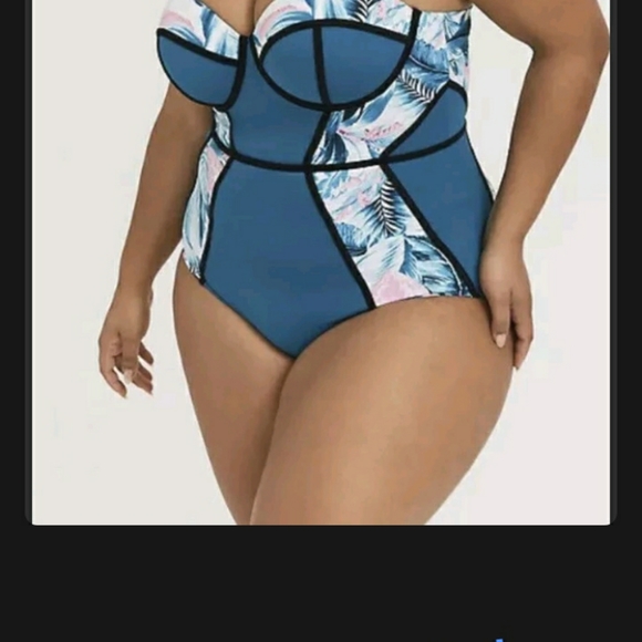 NWOT, TORRID SIZE 2 DD-F BATHING SUIT - Picture 6 of 6